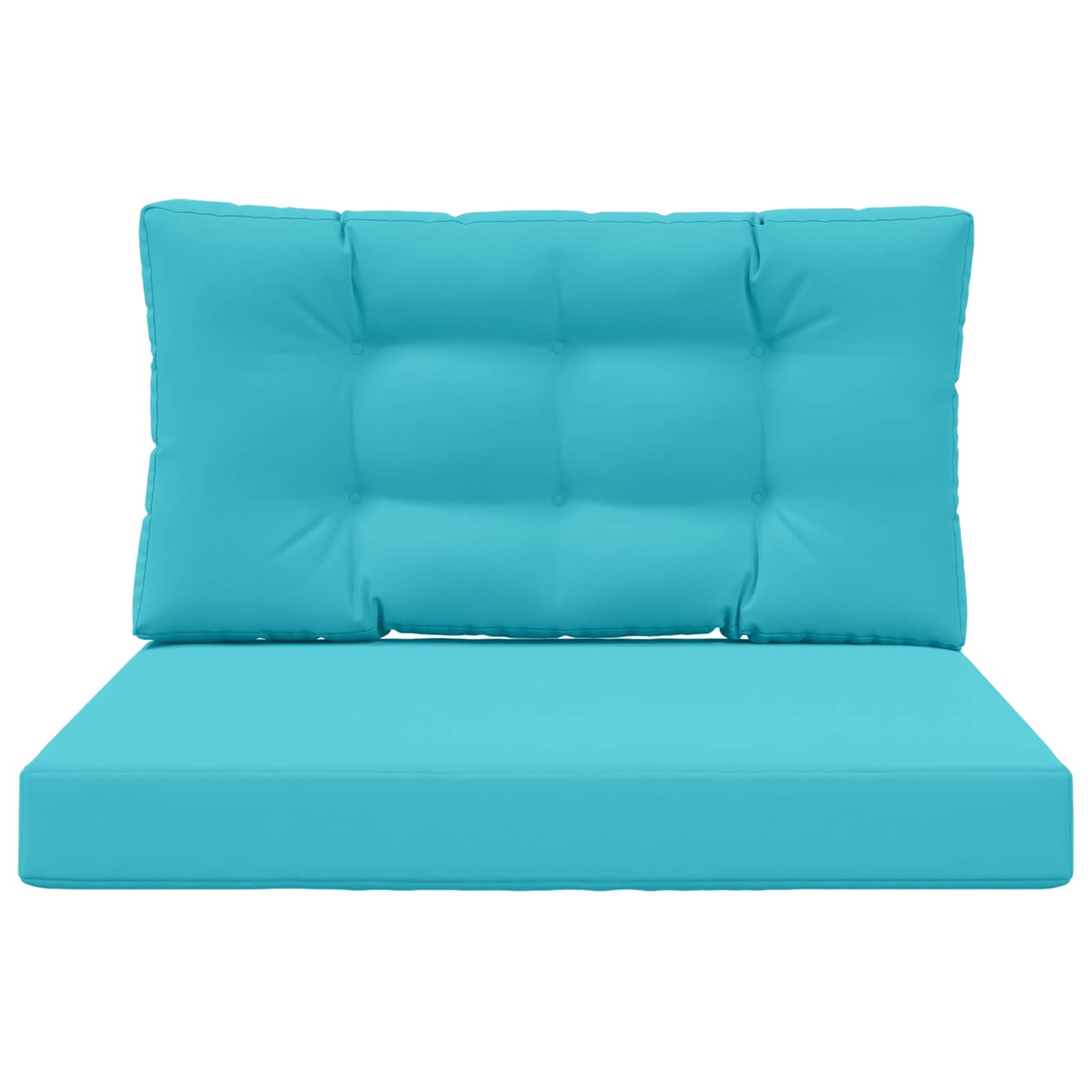 Cuscino per divano da esterno 2 pcs Turchese Poliestere | homemem39