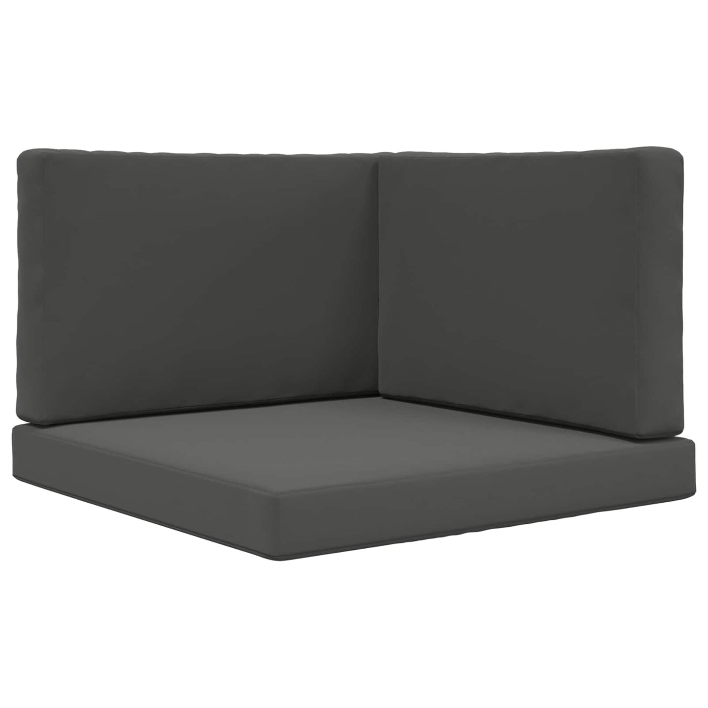Cuscino per divano da esterno 3 pcs Antracite Poliestere | homemem39