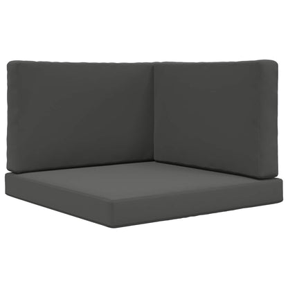 Cuscino per divano da esterno 3 pcs Antracite Poliestere | homemem39