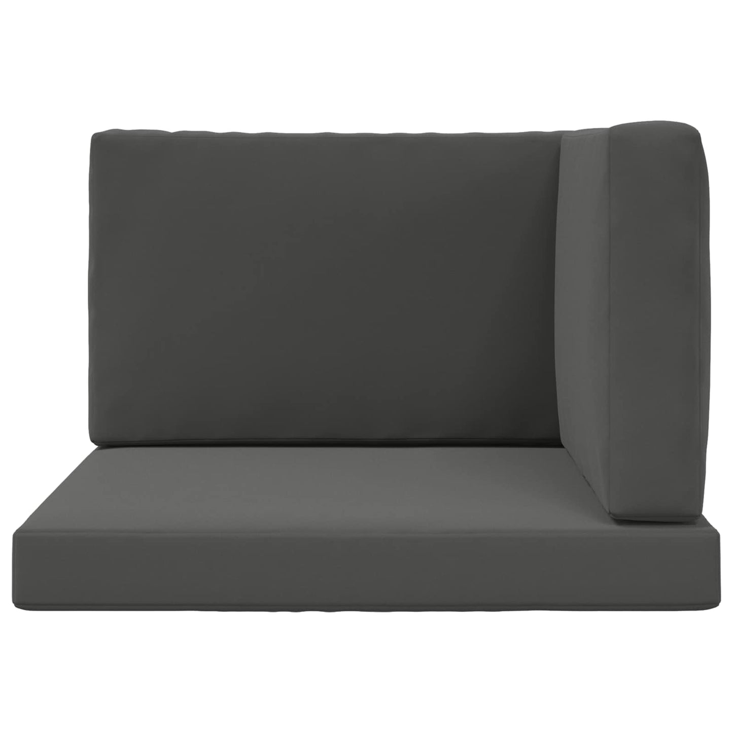 Cuscino per divano da esterno 3 pcs Antracite Poliestere | homemem39