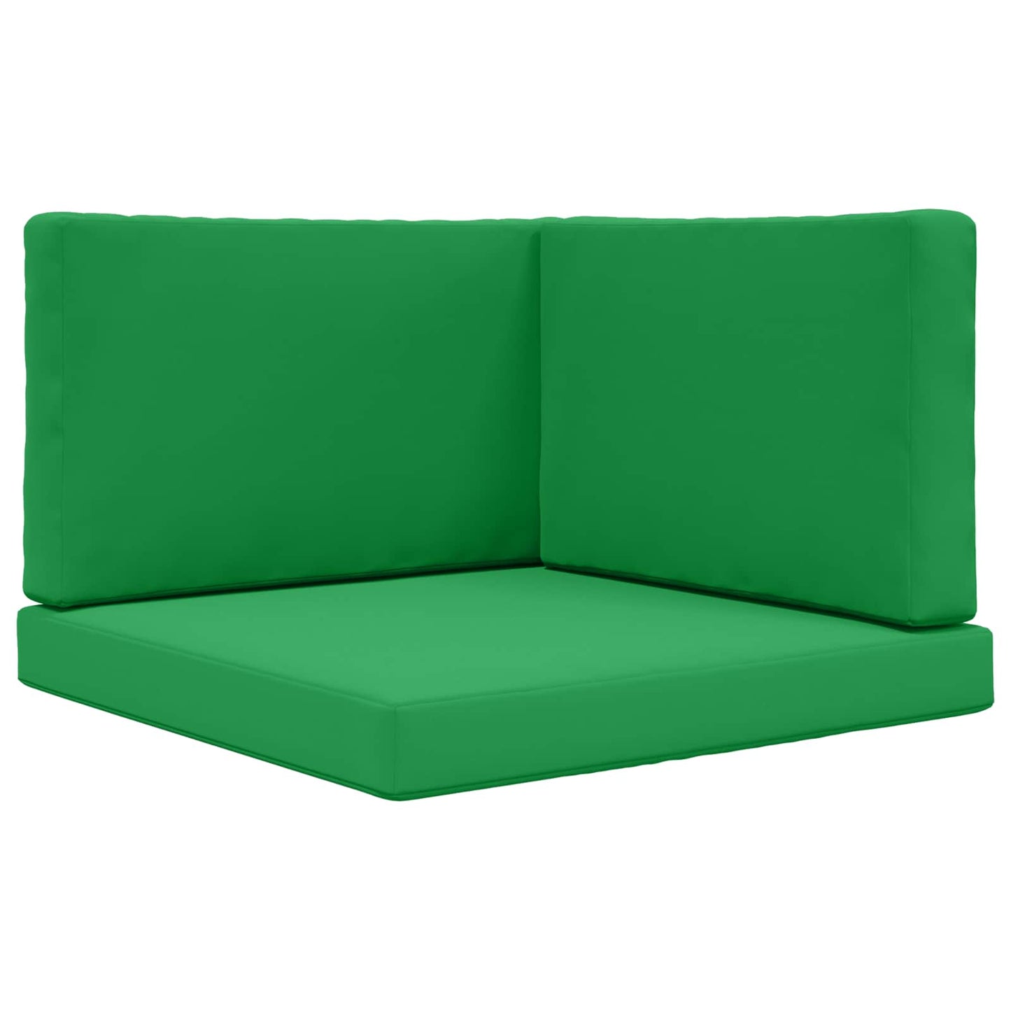 Cuscino per divano da esterno 3 pcs Verde Poliestere | homemem39