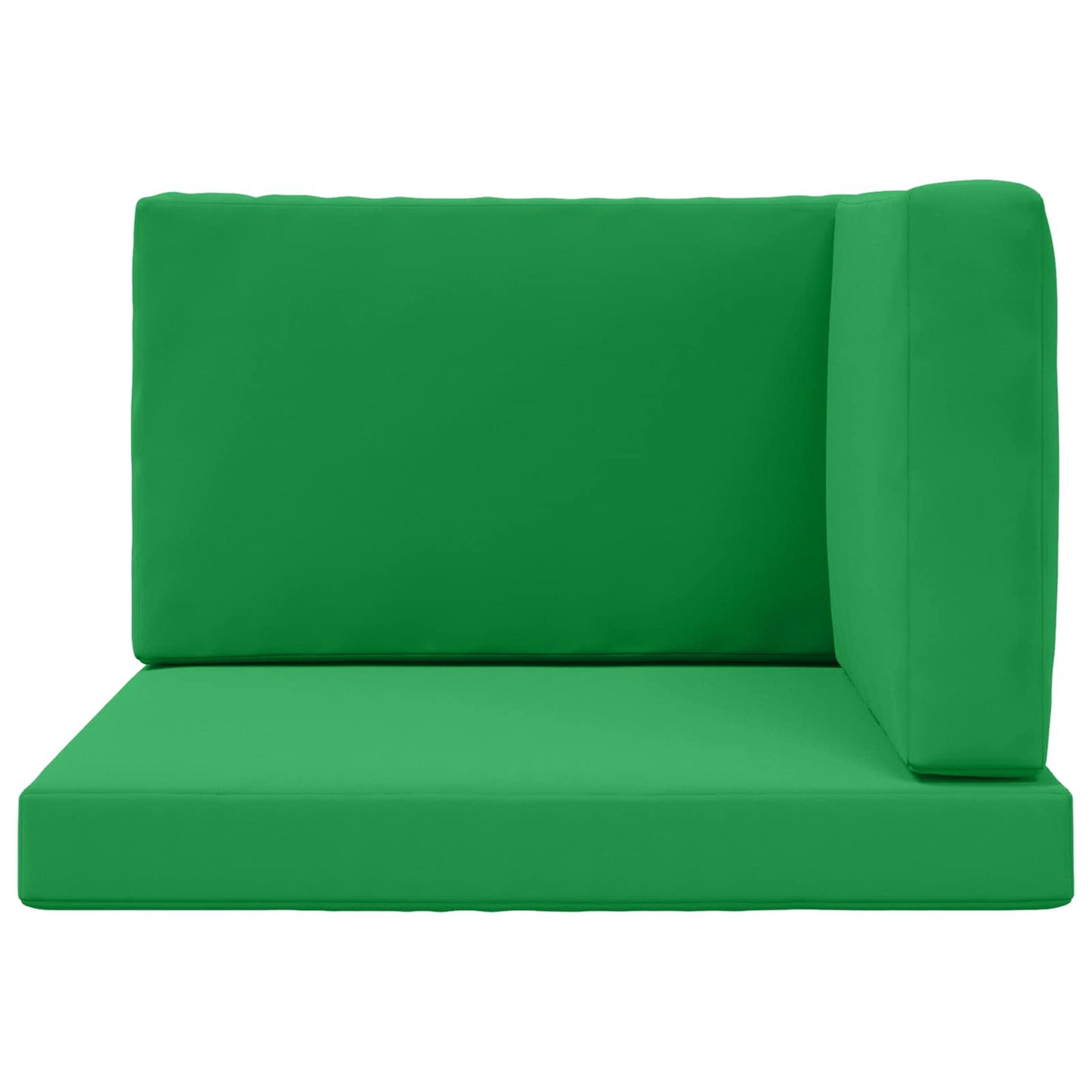 Cuscino per divano da esterno 3 pcs Verde Poliestere | homemem39