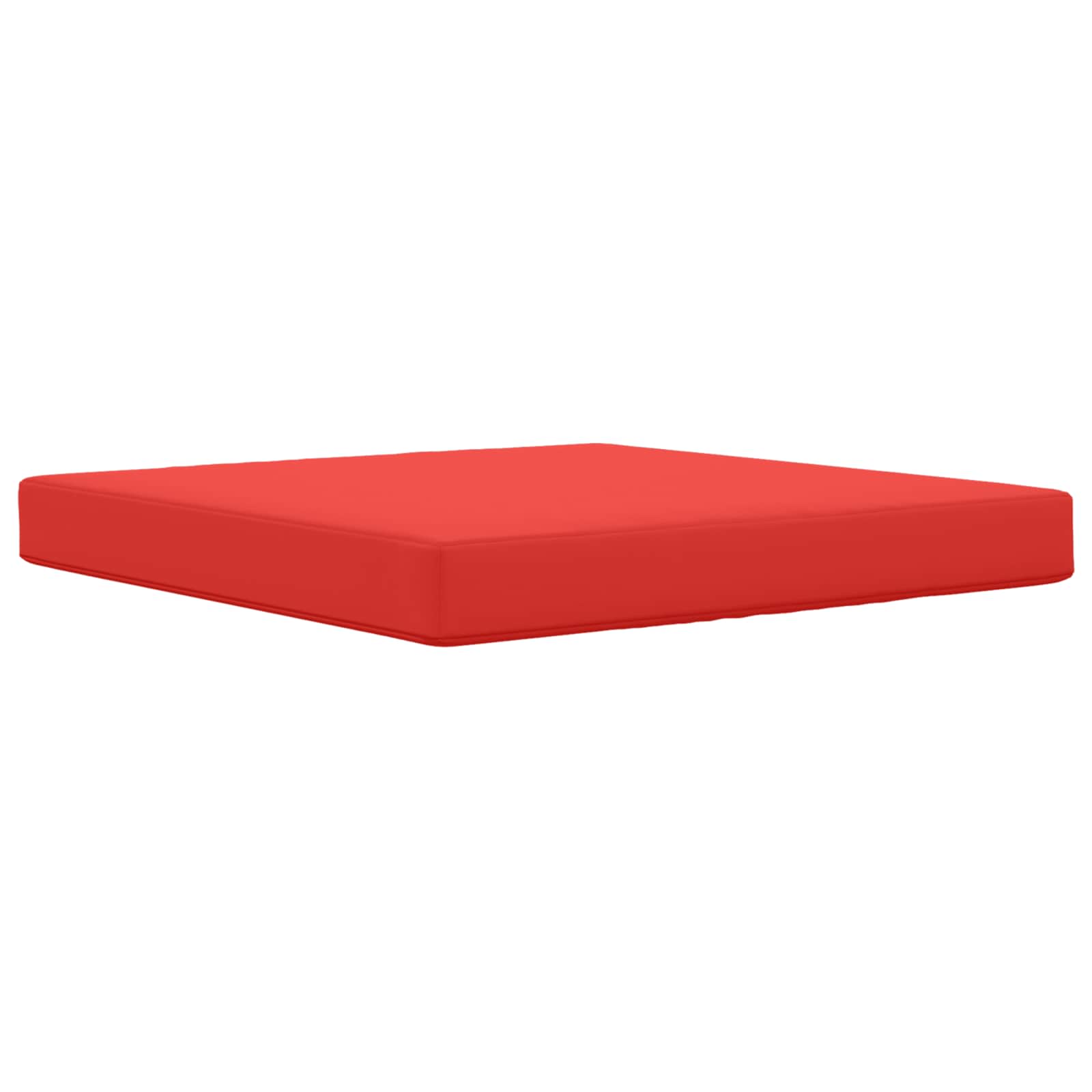Cuscino per divano da esterno 3 pcs Rosso Poliestere | homemem39