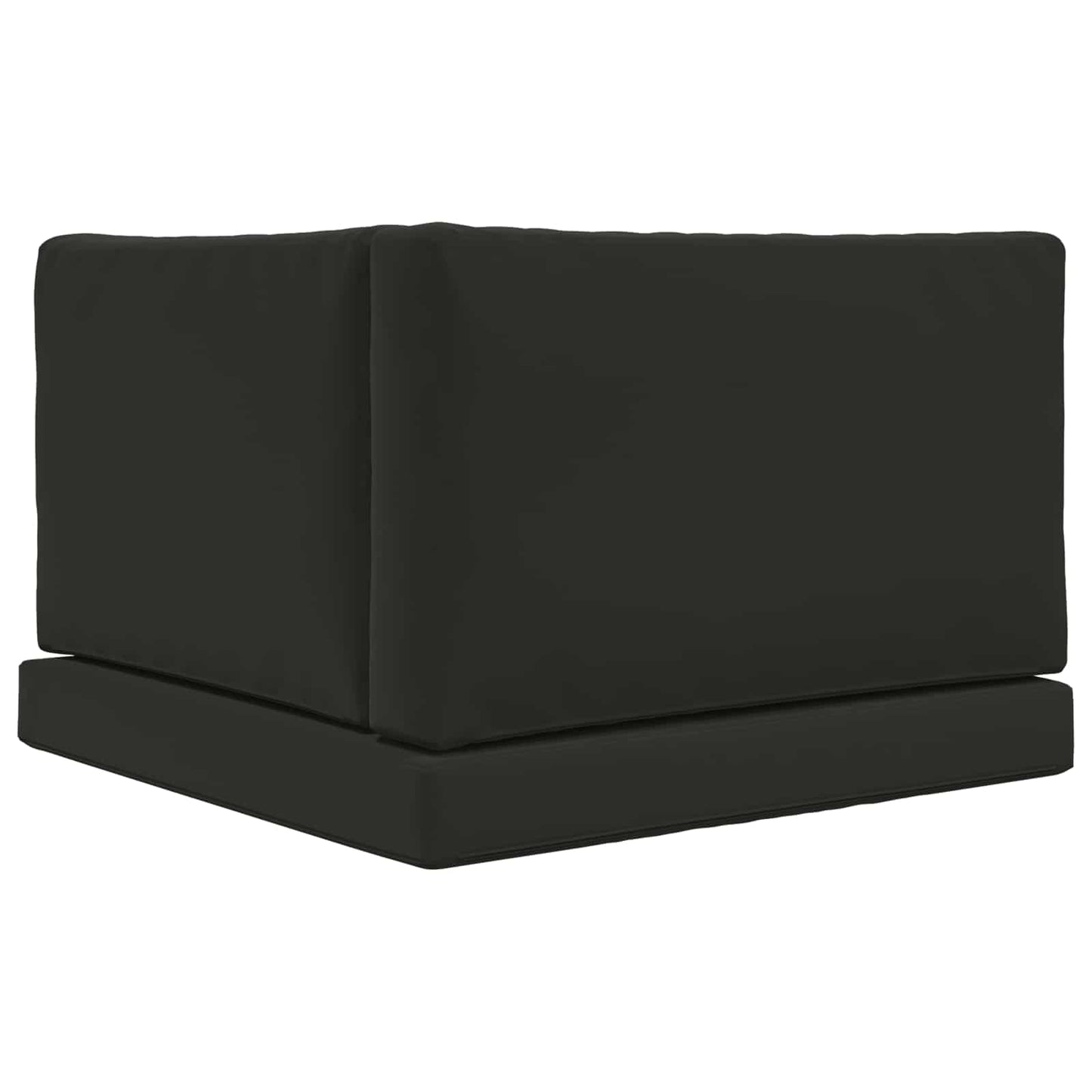 Cuscino per divano da esterno 3 pcs Nero Poliestere | homemem39