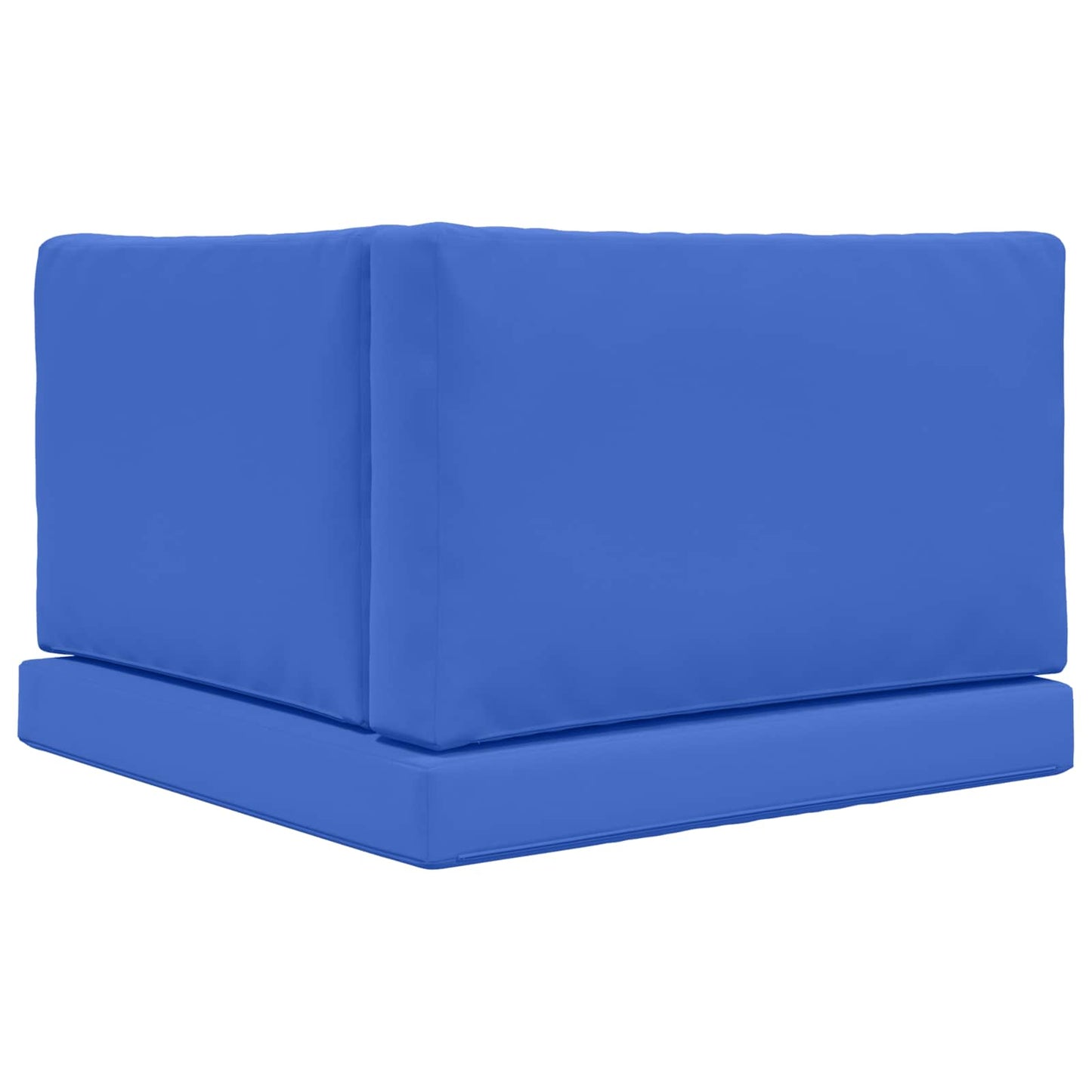 Cuscino per divano da esterno 3 pcs Blu Reale Poliestere | homemem39