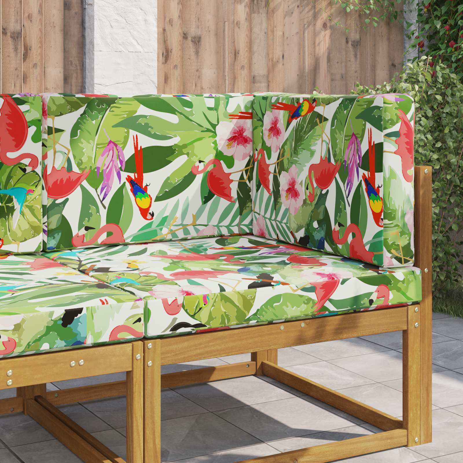 Cuscino per divano da esterno 3 pcs colorato Poliestere | homemem39