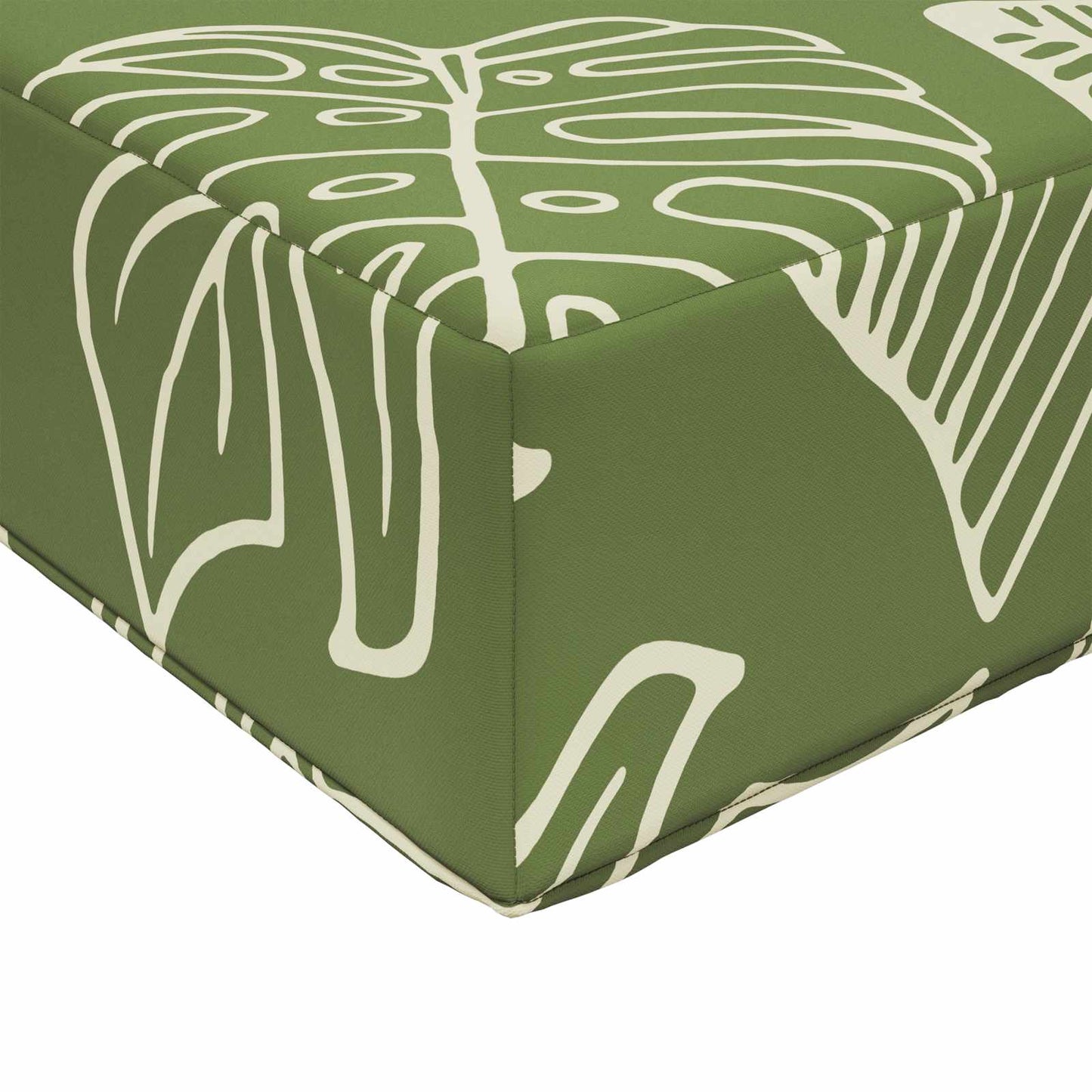 Cuscino per divano da esterno 3 pcs Design a foglia Poliestere | homemem39