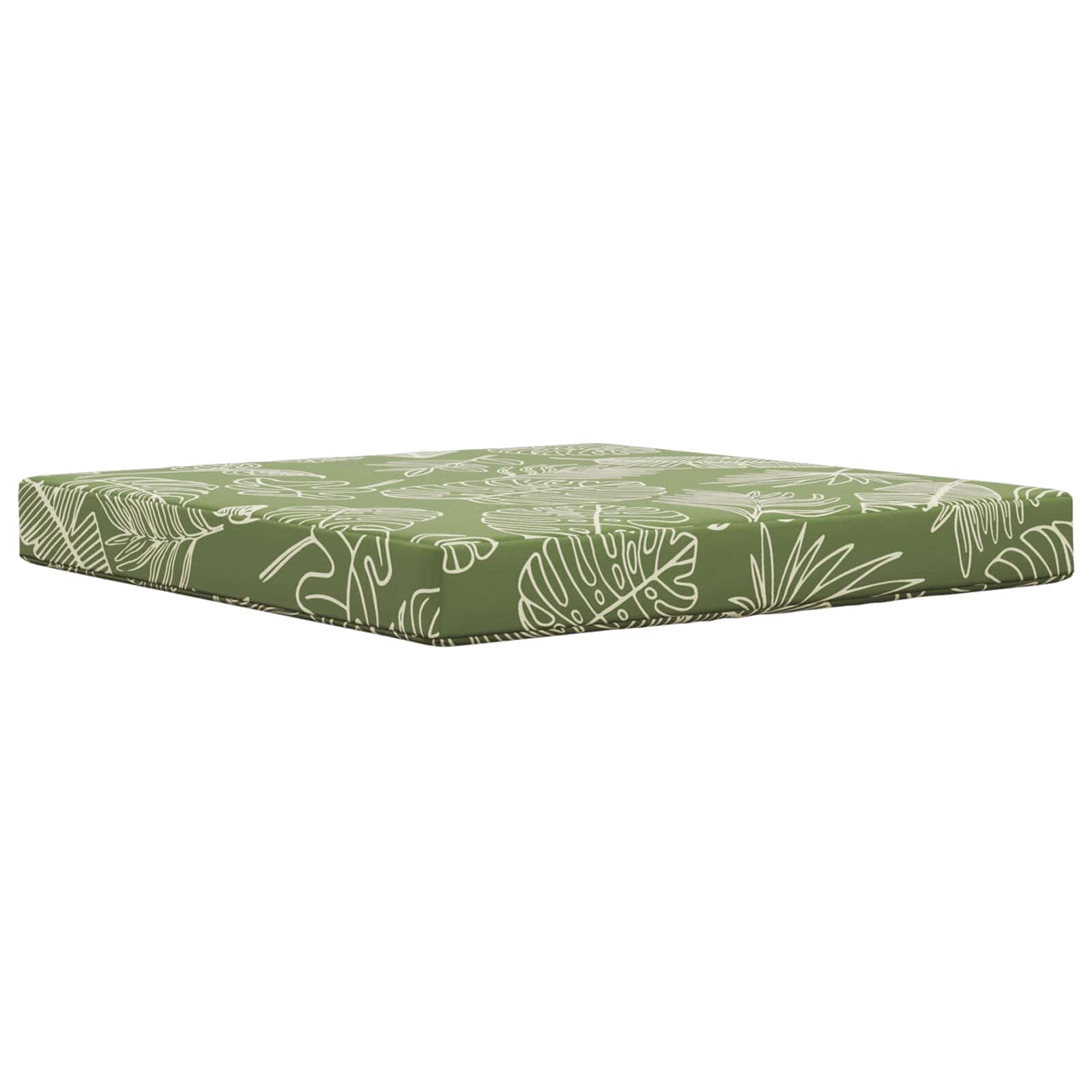 Cuscino per divano da esterno 3 pcs Design a foglia Poliestere | homemem39