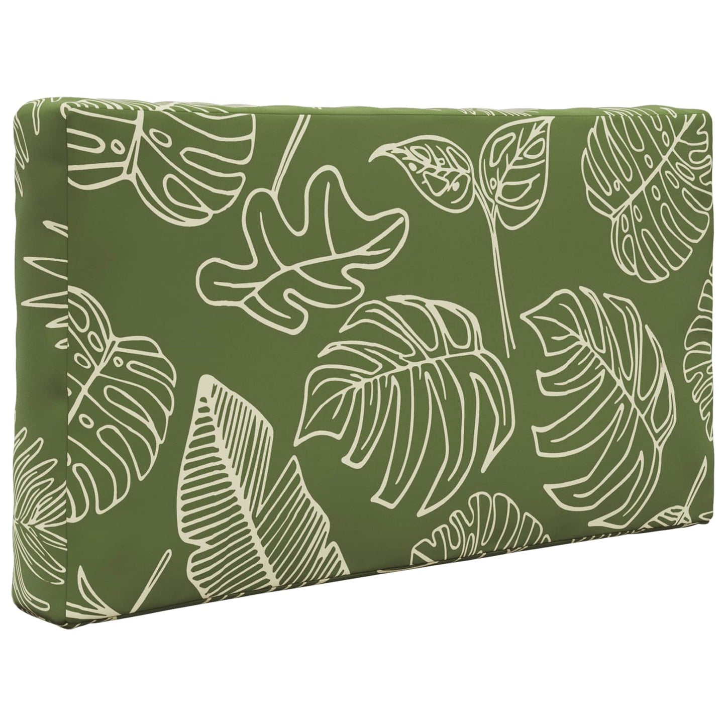 Cuscino per divano da esterno 3 pcs Design a foglia Poliestere | homemem39
