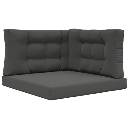 Cuscino per divano da esterno 3 pcs Antracite Poliestere | homemem39
