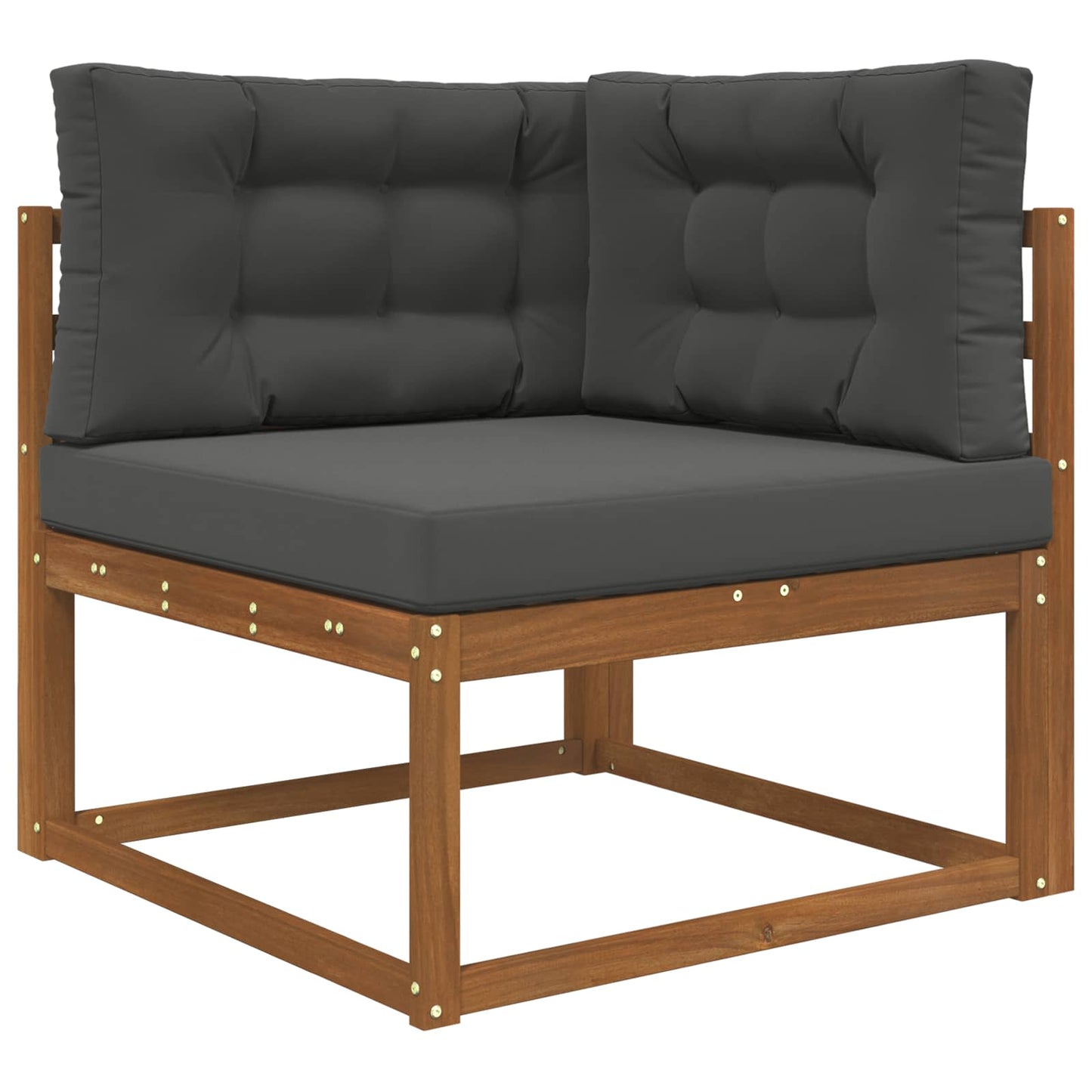 Cuscino per divano da esterno 3 pcs Antracite Poliestere | homemem39