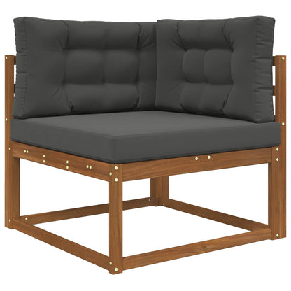 Cuscino per divano da esterno 3 pcs Antracite Poliestere | homemem39