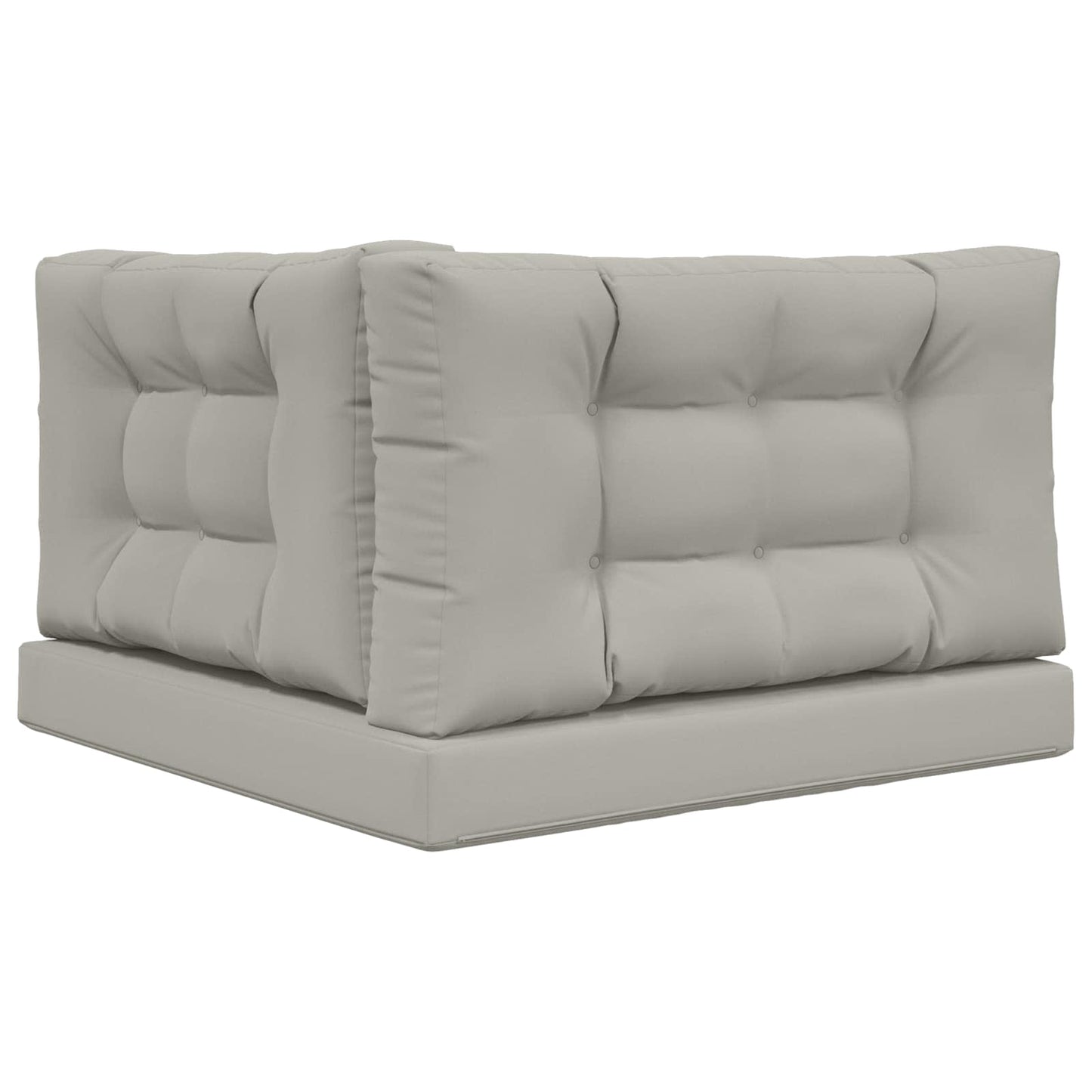 Cuscino per divano da esterno 3 pcs Grigio Poliestere | homemem39
