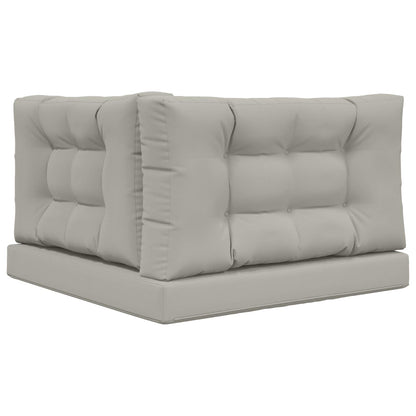 Cuscino per divano da esterno 3 pcs Grigio Poliestere | homemem39