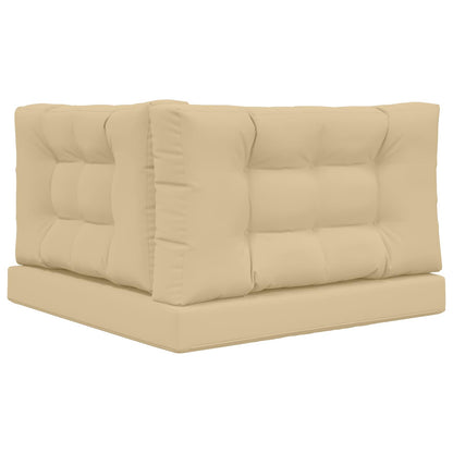Cuscino per divano da esterno 3 pcs Beige Poliestere | homemem39