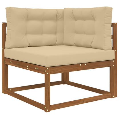 Cuscino per divano da esterno 3 pcs Beige Poliestere | homemem39