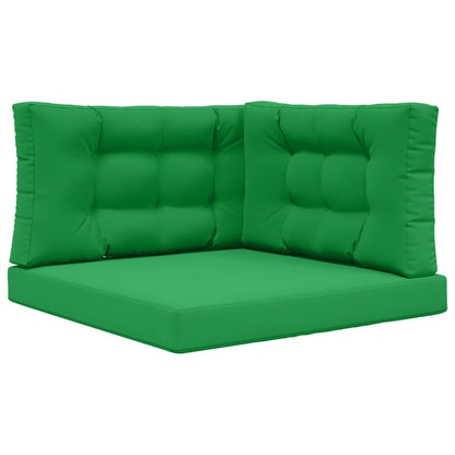 Cuscino per divano da esterno 3 pcs Verde Poliestere | homemem39
