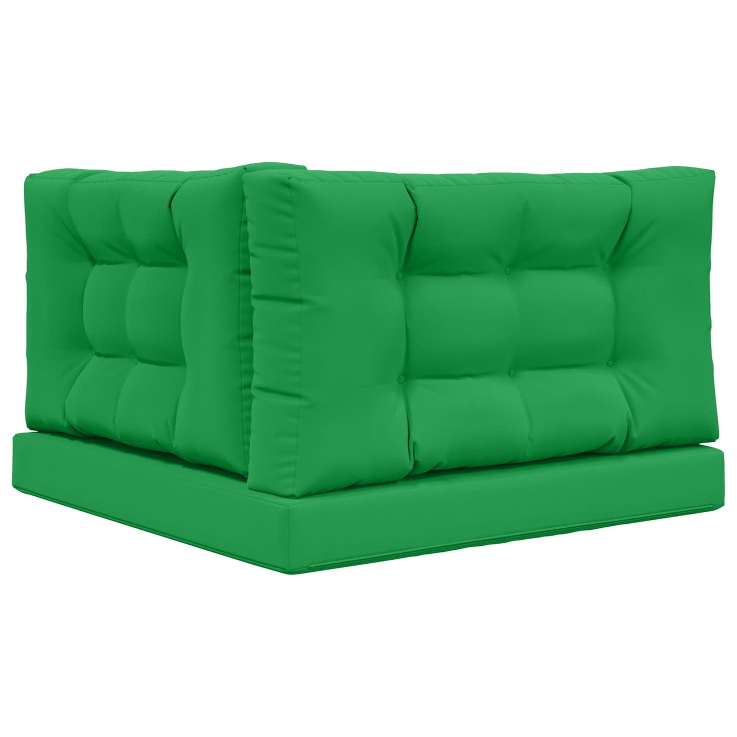 Cuscino per divano da esterno 3 pcs Verde Poliestere | homemem39