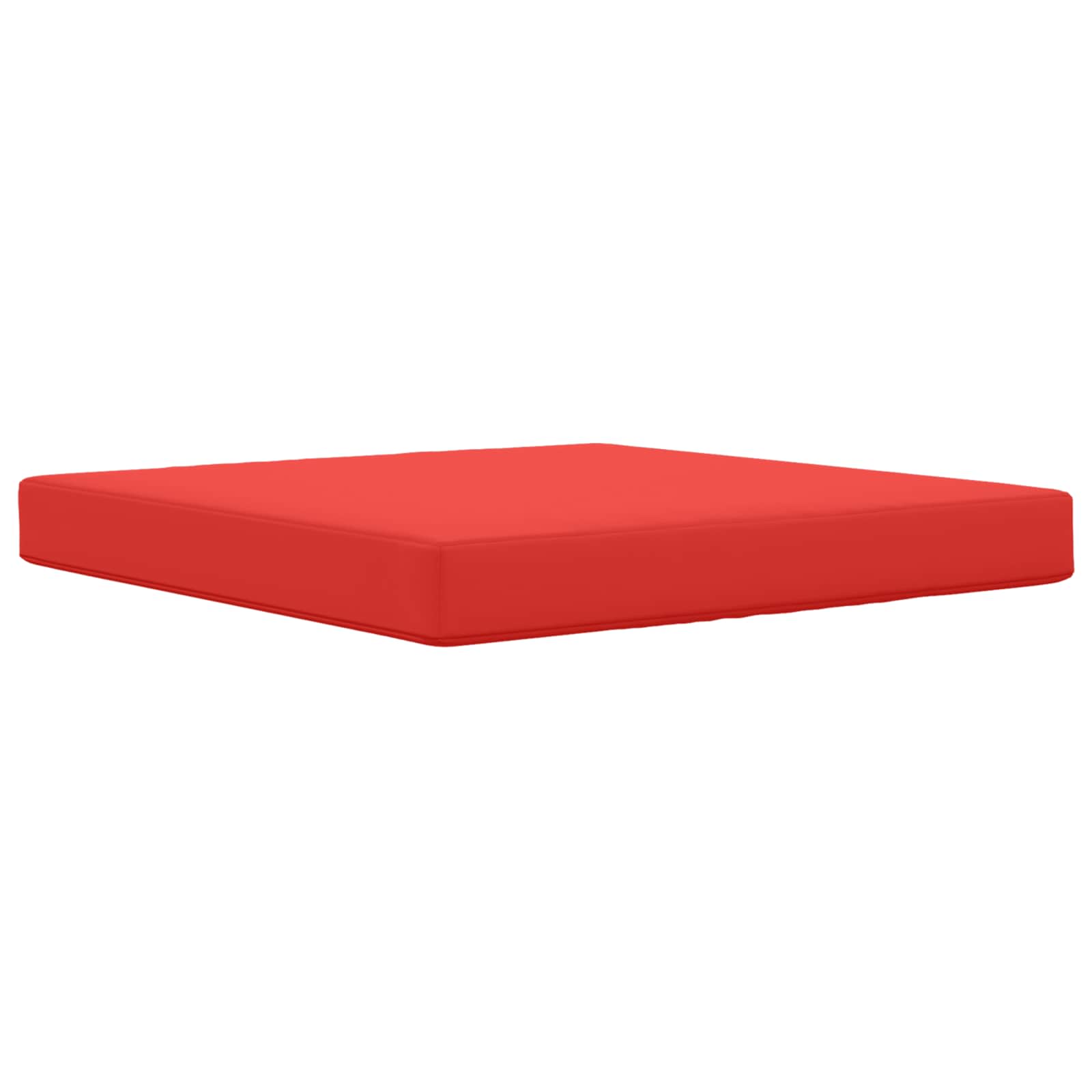 Cuscino per divano da esterno 3 pcs Rosso Poliestere | homemem39