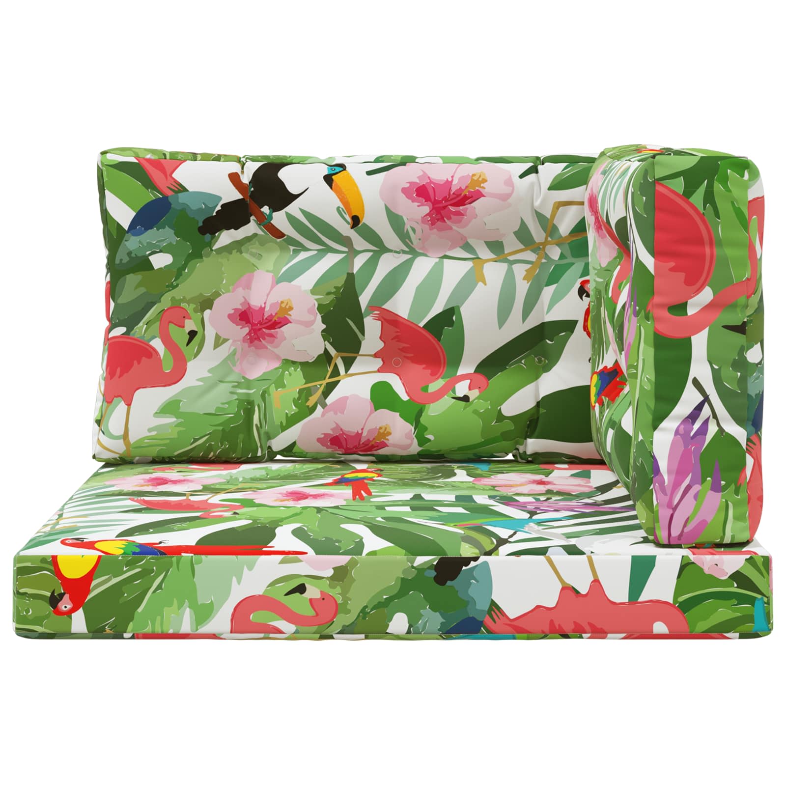 Cuscino per divano da esterno 3 pcs colorato Poliestere | homemem39