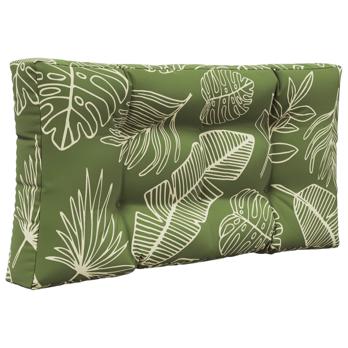 Cuscino per divano da esterno 3 pcs Design a foglia Poliestere | homemem39
