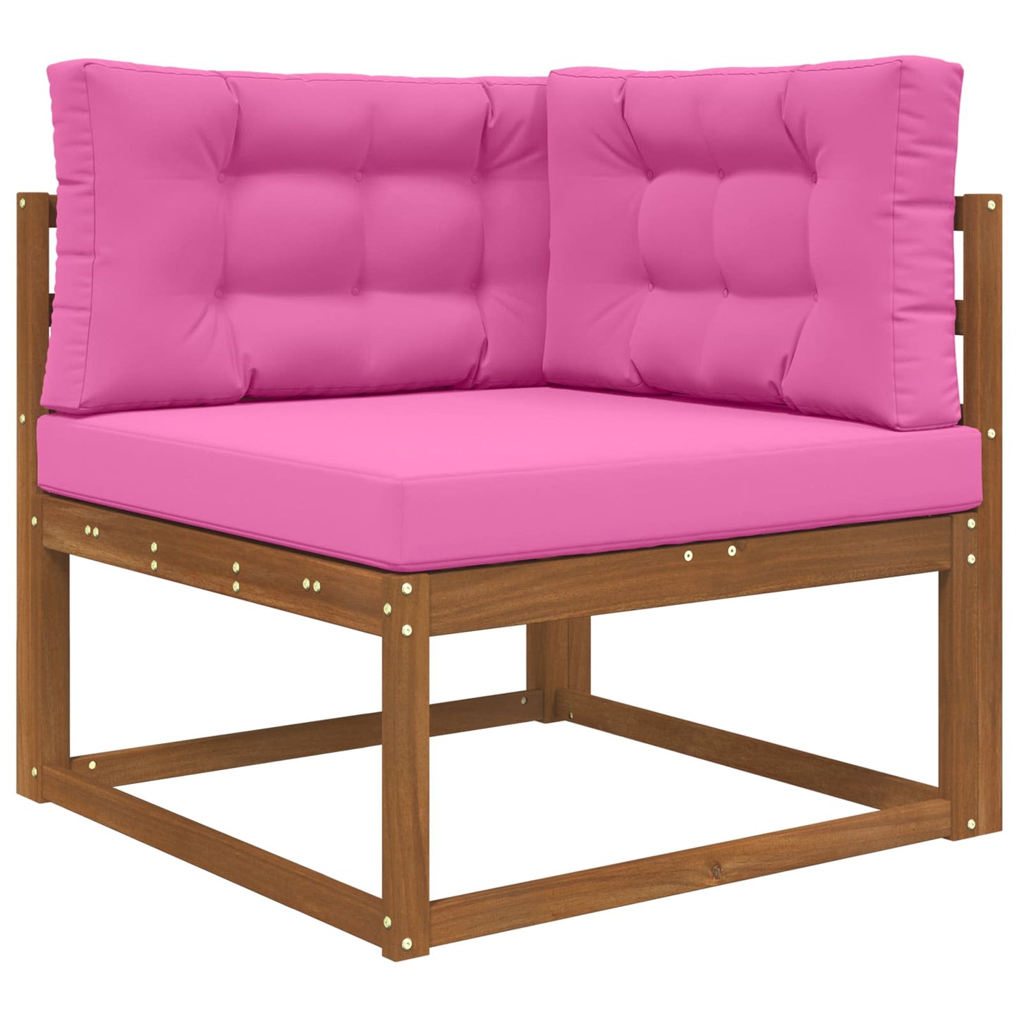 Cuscino per divano da esterno Poliestere Rosa 80 x 80 cm
