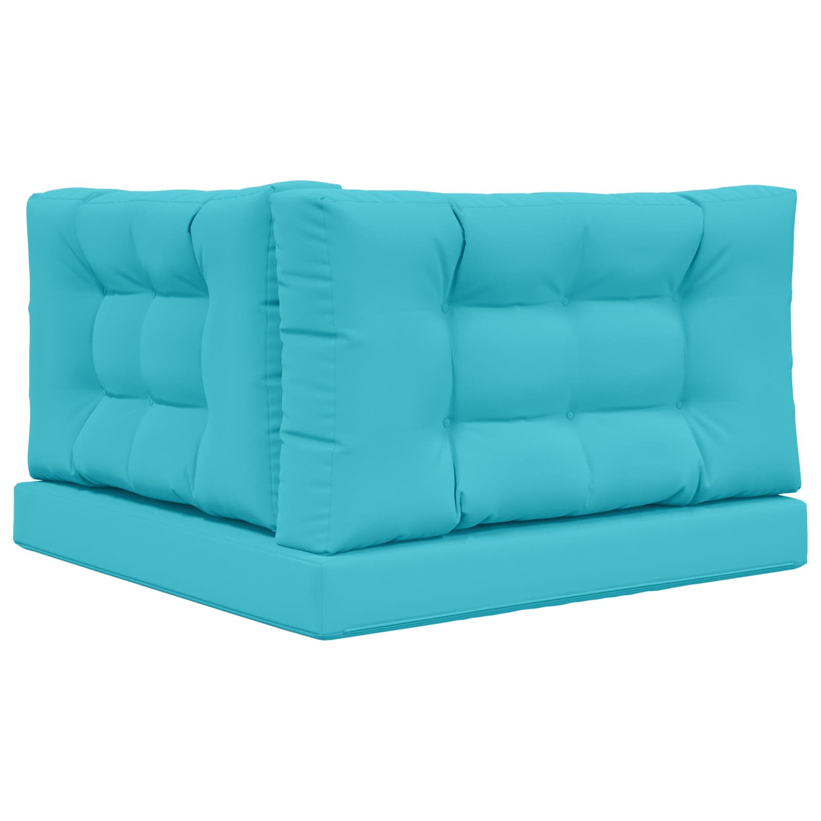 Cuscino per divano da esterno 3 pcs Turchese Poliestere | homemem39