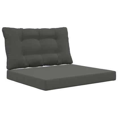 Cuscino per divano da esterno Poliestere Antracite 80 x 68,5 cm