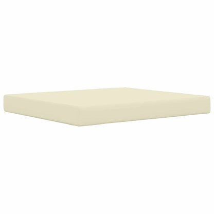 Cuscino per divano da esterno Poliestere Crema 80 x 68,5 x 8 cm | homemem39
