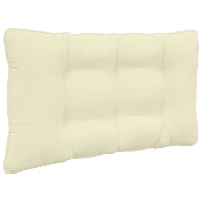Cuscino per divano da esterno Poliestere Crema 80 x 68,5 x 8 cm | homemem39
