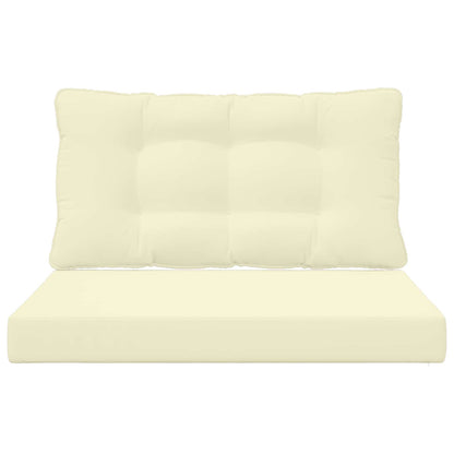 Cuscino per divano da esterno Poliestere Crema 80 x 68,5 x 8 cm | homemem39
