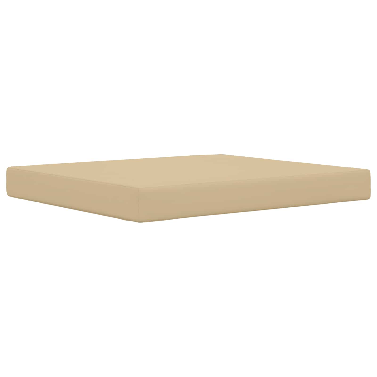 Cuscino per divano da esterno Poliestere Beige 80 x 68,5 x 8 cm | homemem39