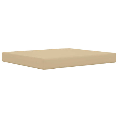 Cuscino per divano da esterno Poliestere Beige 80 x 68,5 x 8 cm | homemem39