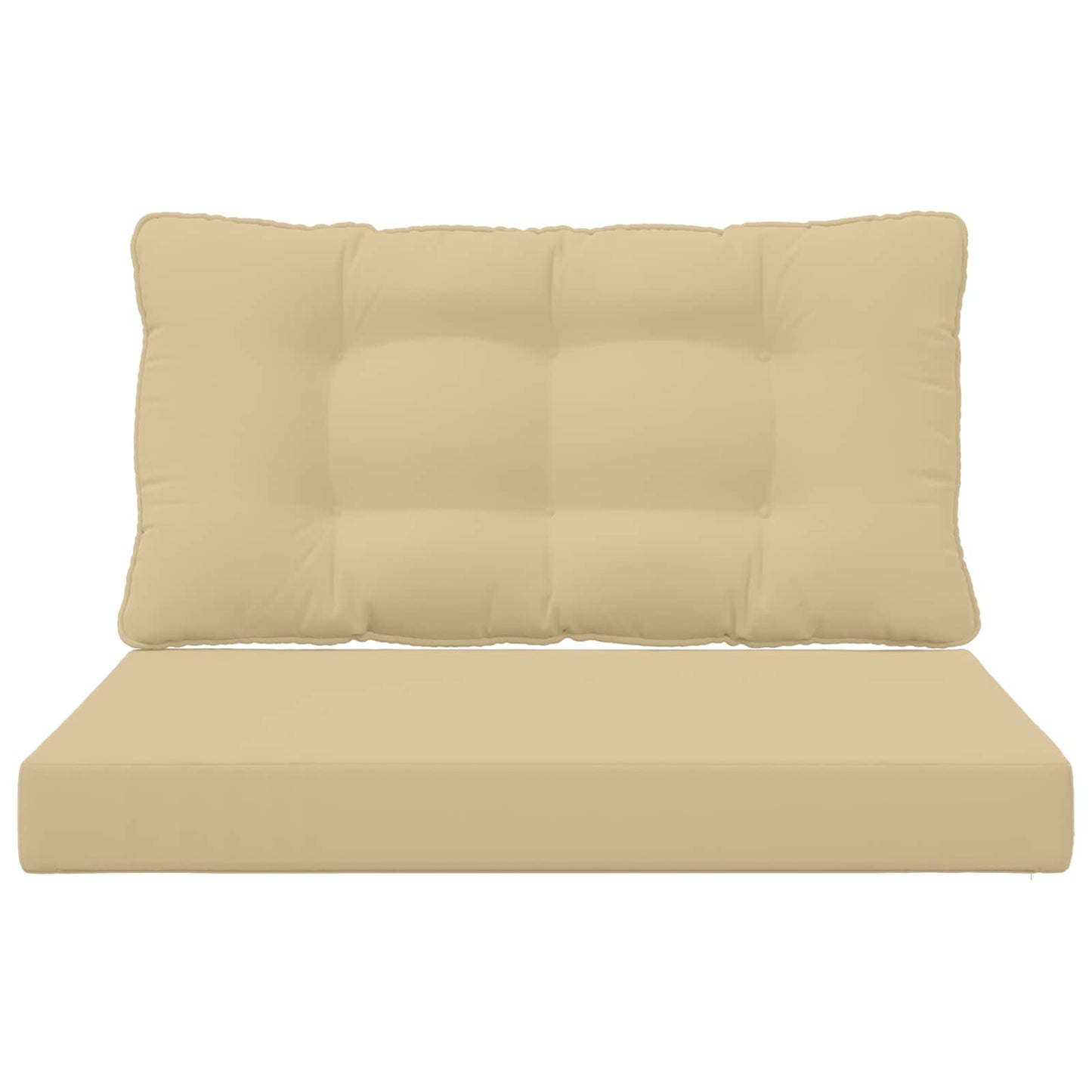 Cuscino per divano da esterno Poliestere Beige 80 x 68,5 x 8 cm | homemem39