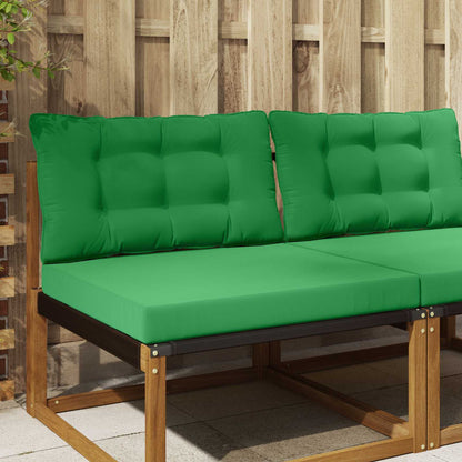 Cuscino per divano da esterno Poliestere Verde 80 x 68,5 x 8 cm | homemem39