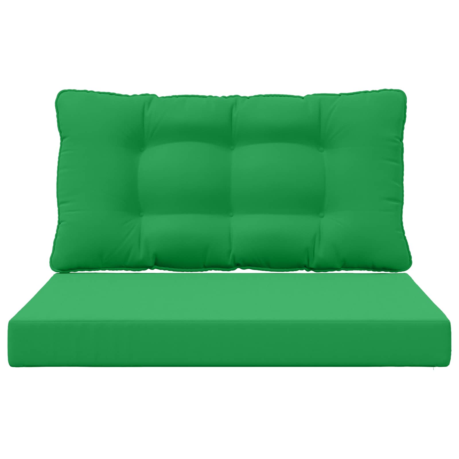 Cuscino per divano da esterno Poliestere Verde 80 x 68,5 x 8 cm | homemem39