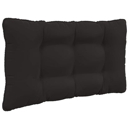 Cuscino per divano da esterno Poliestere Nero 80 x 68,5 x 8 cm | homemem39