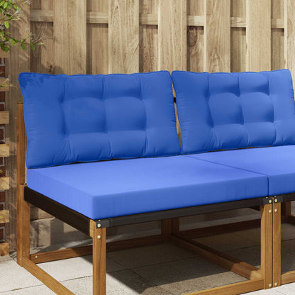 Cuscino per divano da esterno Poliestere Blu Reale 80 x 68,5 cm