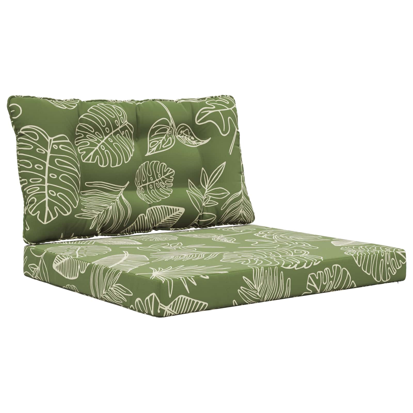 Cuscino per divano da esterno Poliestere Design a foglia | homemem39