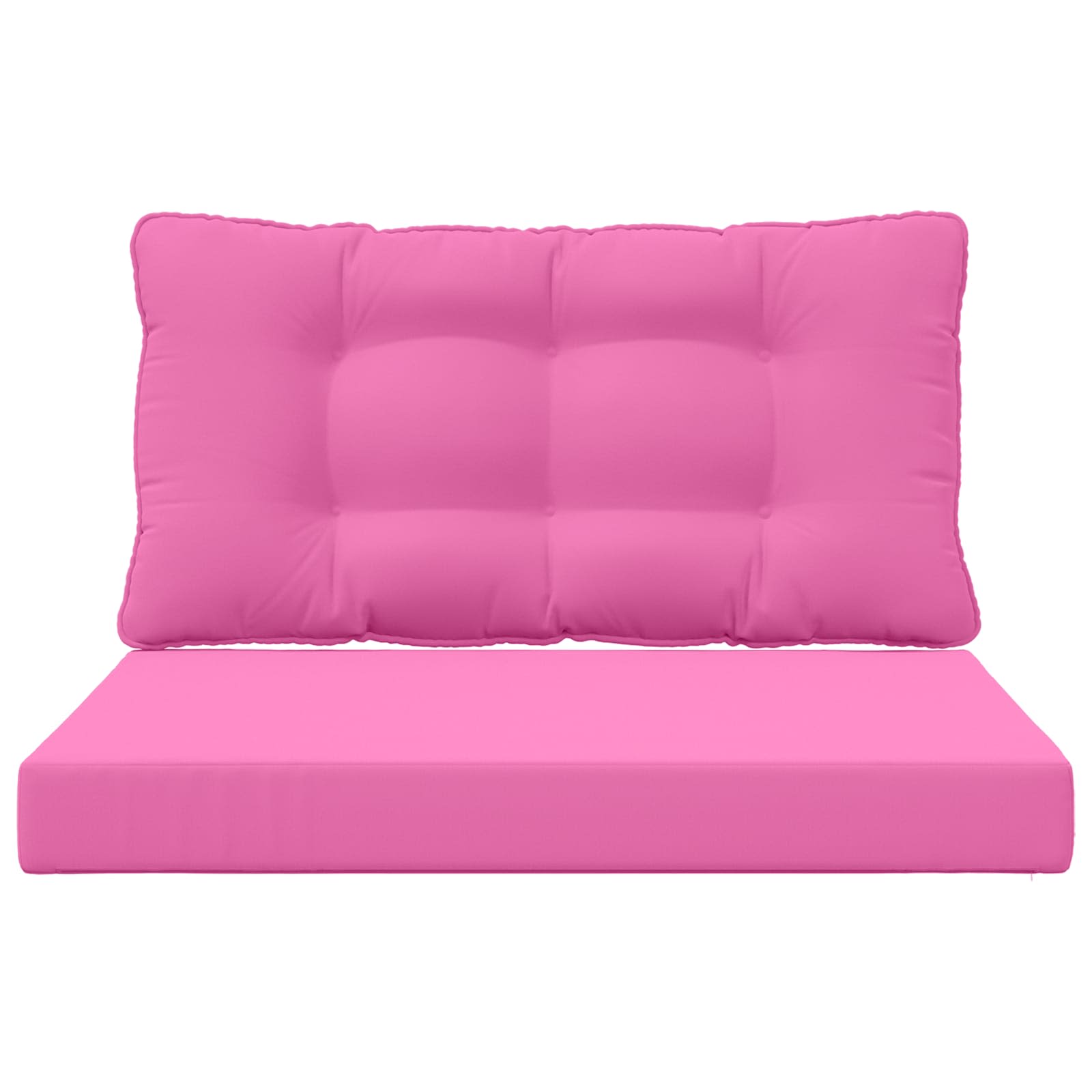 Cuscino per divano da esterno Poliestere Rosa 80 x 68,5 x 8 cm | homemem39