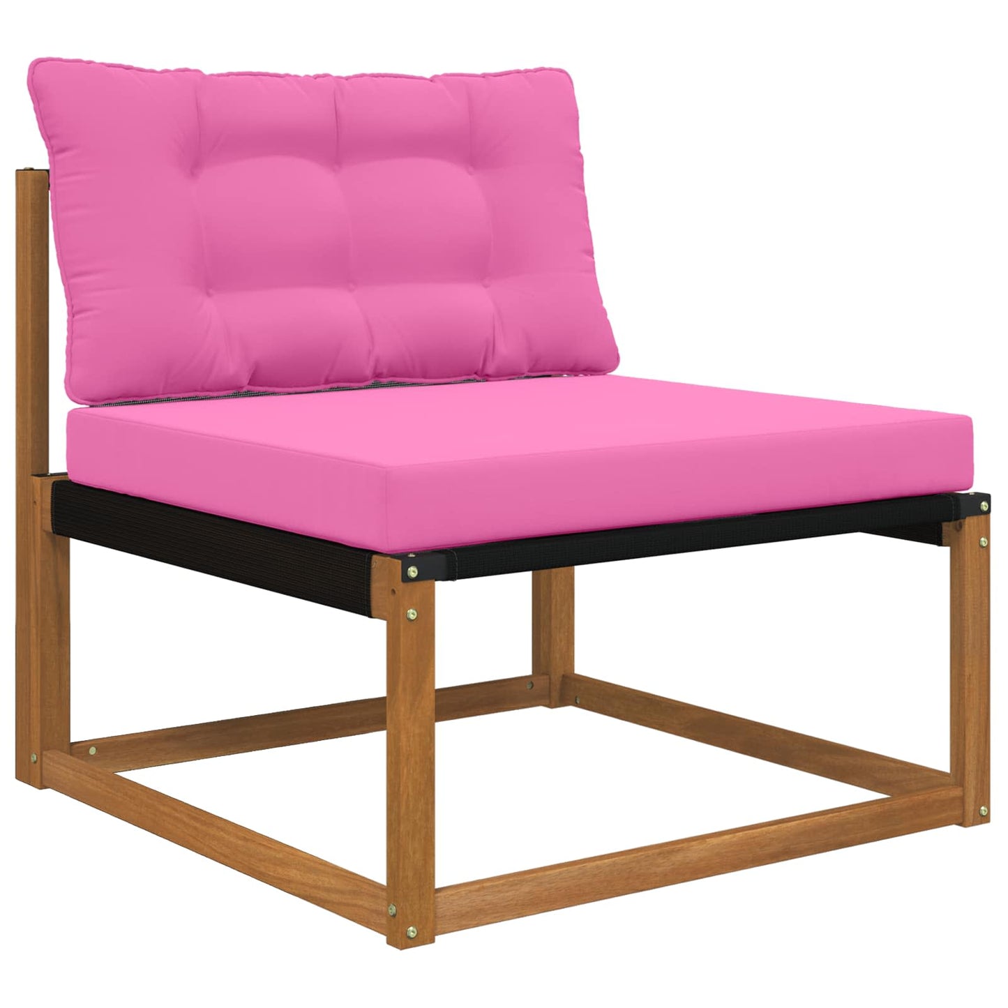 Cuscino per divano da esterno Poliestere Rosa 80 x 68,5 x 8 cm | homemem39