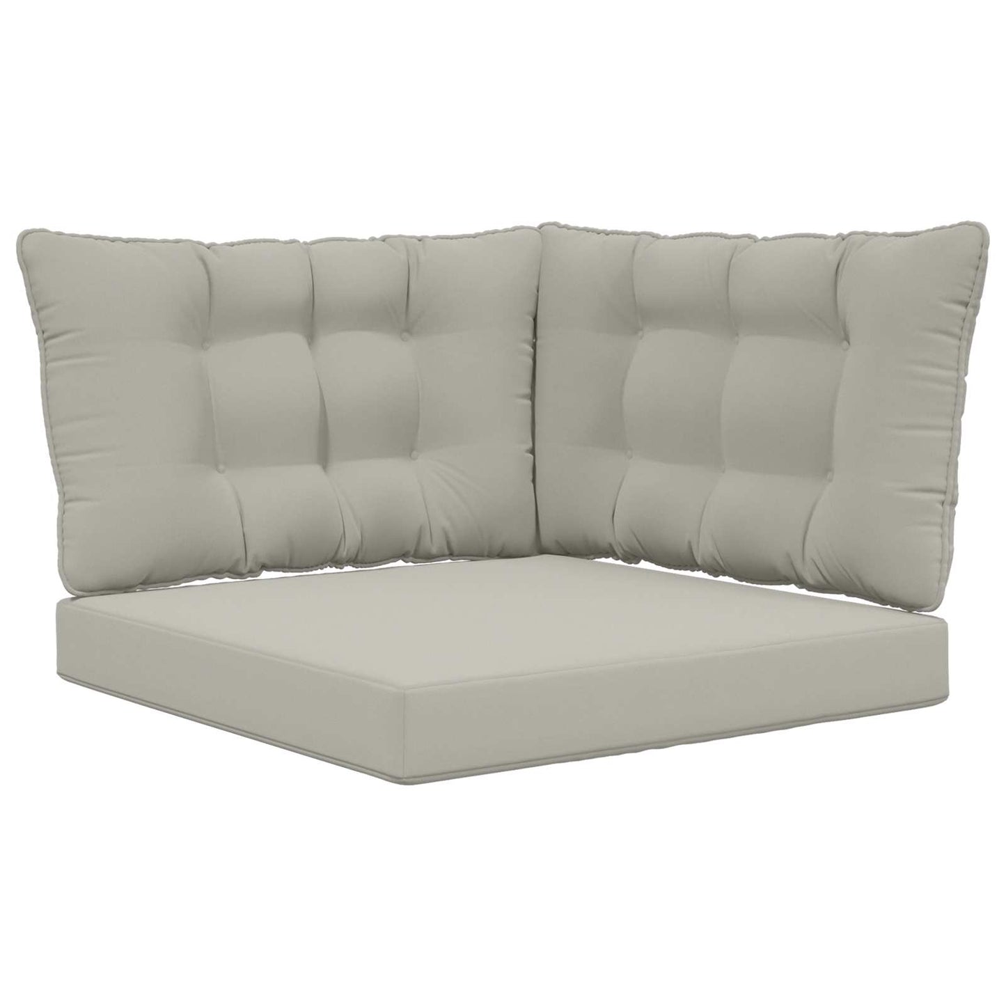 Cuscino per divano da esterno Poliestere Grigio 80 x 43 x 10 cm | homemem39