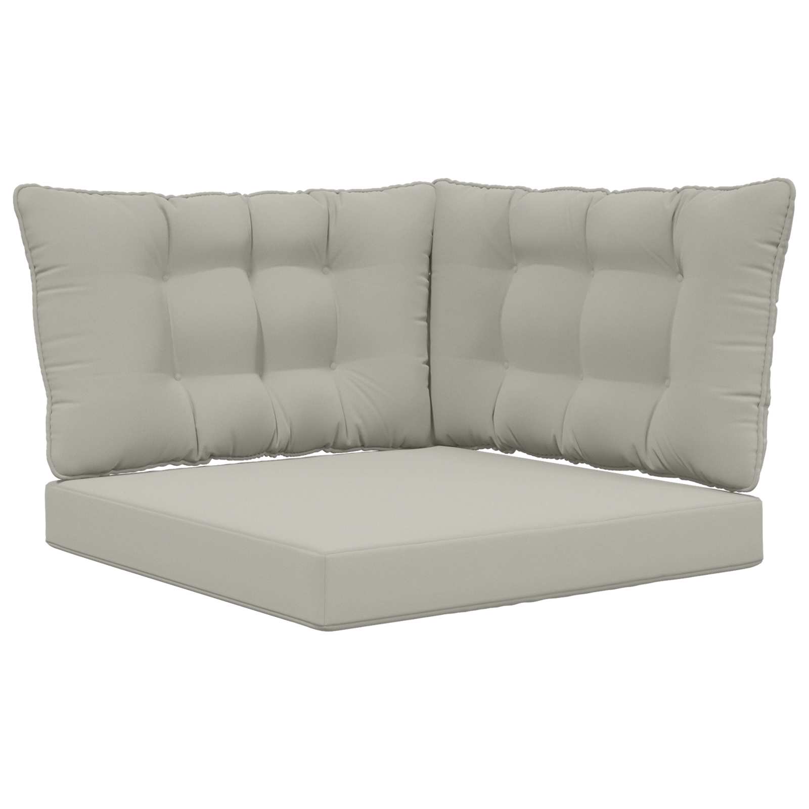 Cuscino per divano da esterno Poliestere Grigio 80 x 43 x 10 cm | homemem39