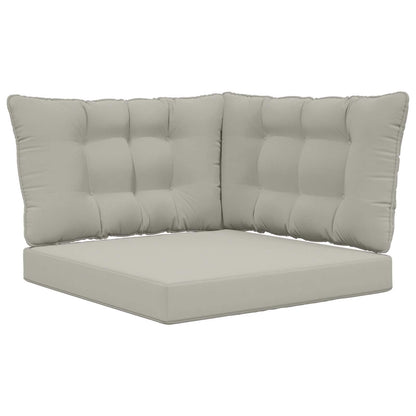 Cuscino per divano da esterno Poliestere Grigio 80 x 43 x 10 cm | homemem39