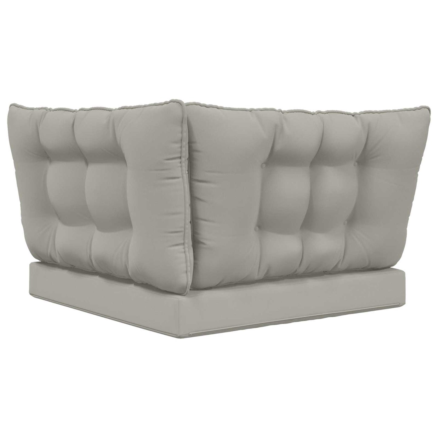 Cuscino per divano da esterno Poliestere Grigio 80 x 43 x 10 cm | homemem39