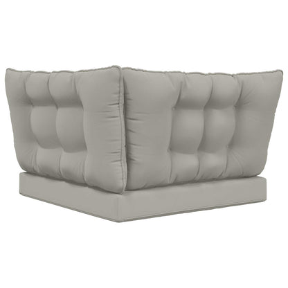 Cuscino per divano da esterno Poliestere Grigio 80 x 43 x 10 cm | homemem39