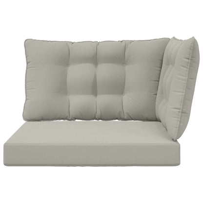Cuscino per divano da esterno Poliestere Grigio 80 x 43 x 10 cm | homemem39