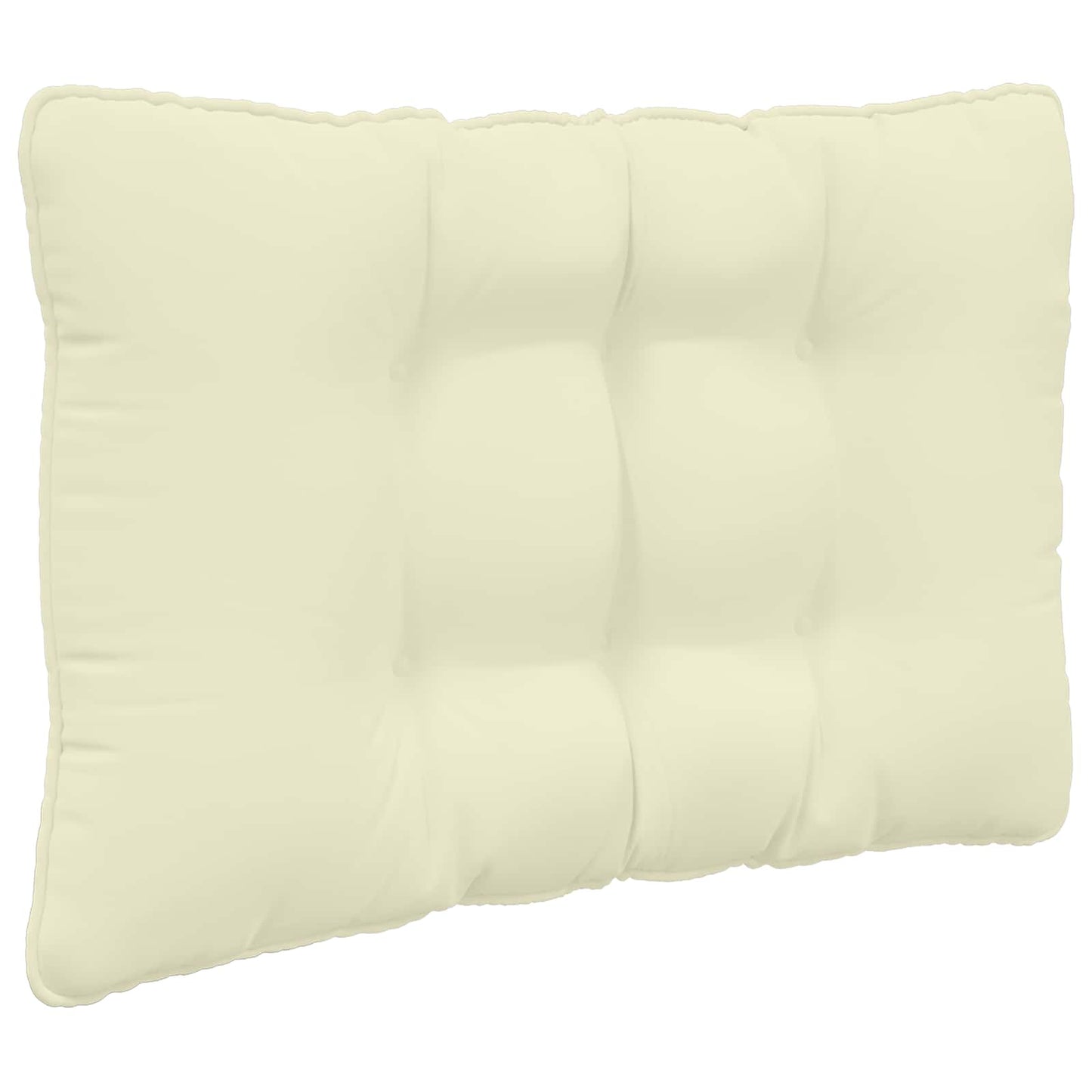 Cuscino per divano da esterno Poliestere Crema 80 x 43 x 10 cm | homemem39