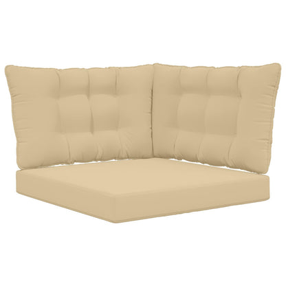 Cuscino per divano da esterno Poliestere Beige 80 x 43 x 10 cm | homemem39