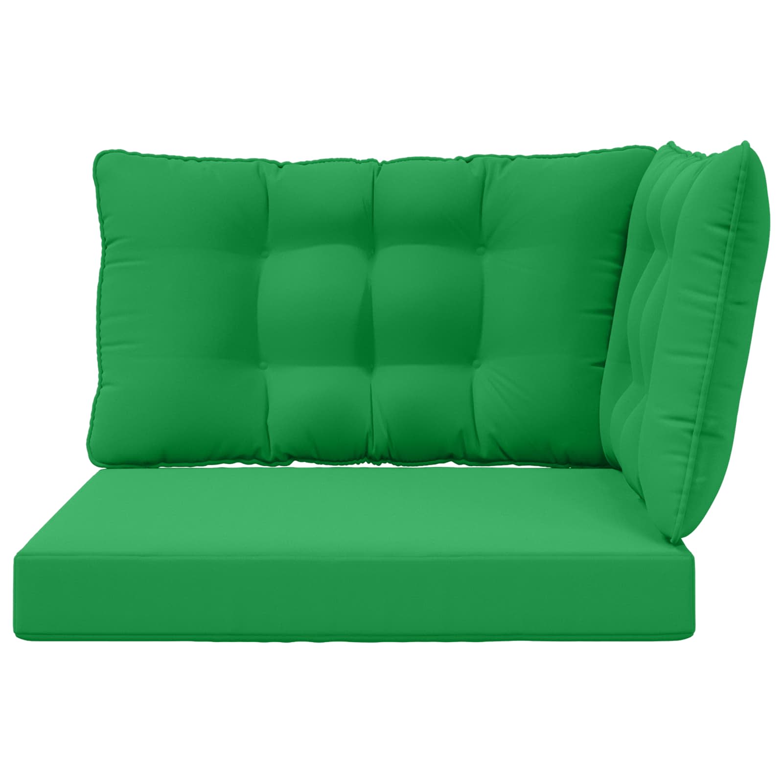 Cuscino per divano da esterno Poliestere Verde 80 x 43 x 10 cm | homemem39